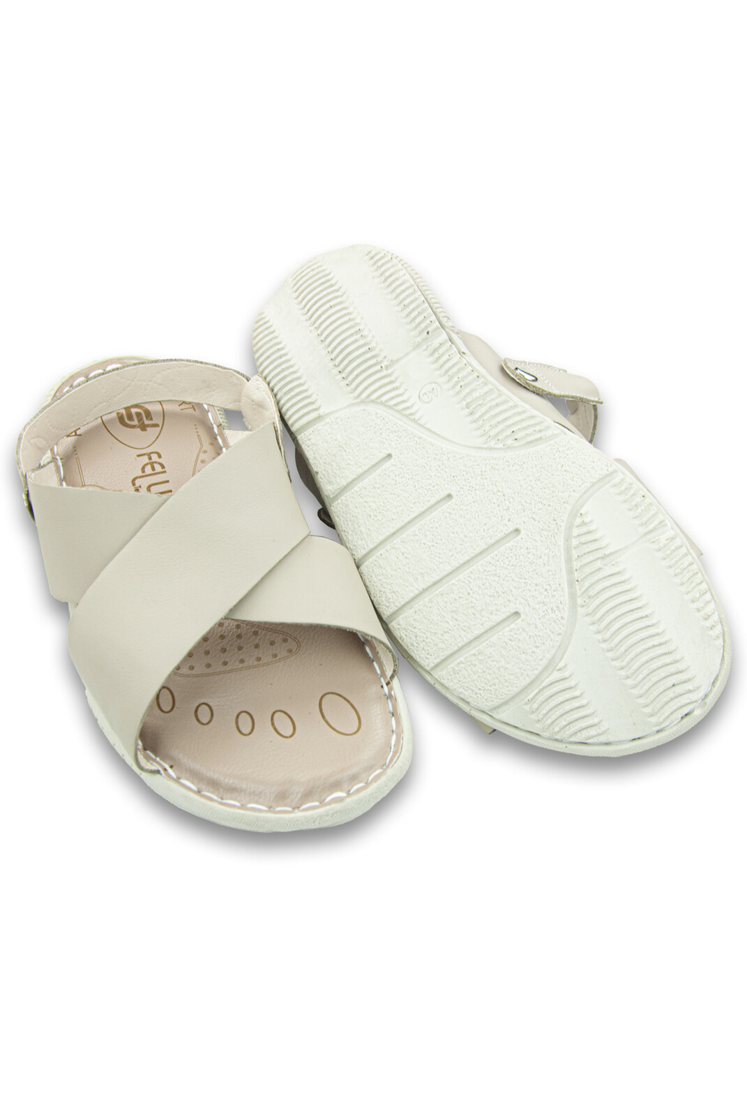 Hac%20Umre%20Sandaleti%20-%20Krem%20Renk