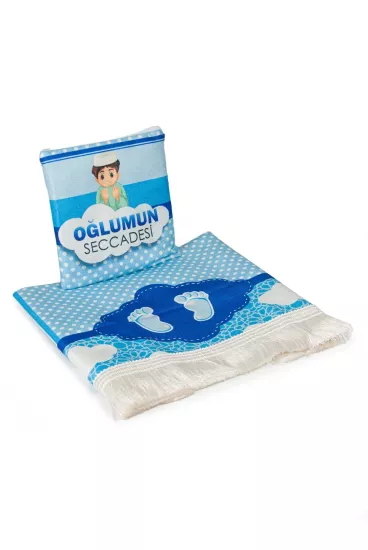 OĞLUMUN SECCADESİ ÇANTALI ÇOCUK SECCADESİ