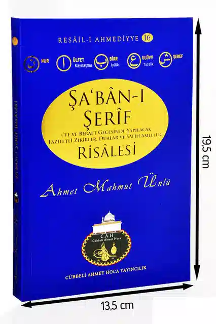 Cübbeli Ahmed Hoca Şaban-ı Şerif Risalesi-1144